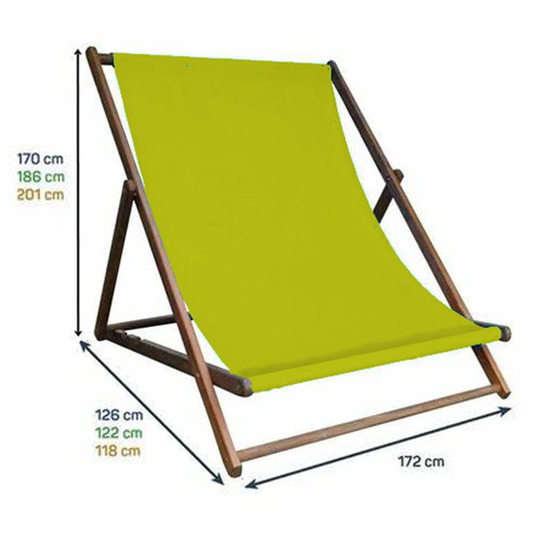 Deckchair BIG Maxi Abmessungen Deckchair BIG Maxi Abmessungen